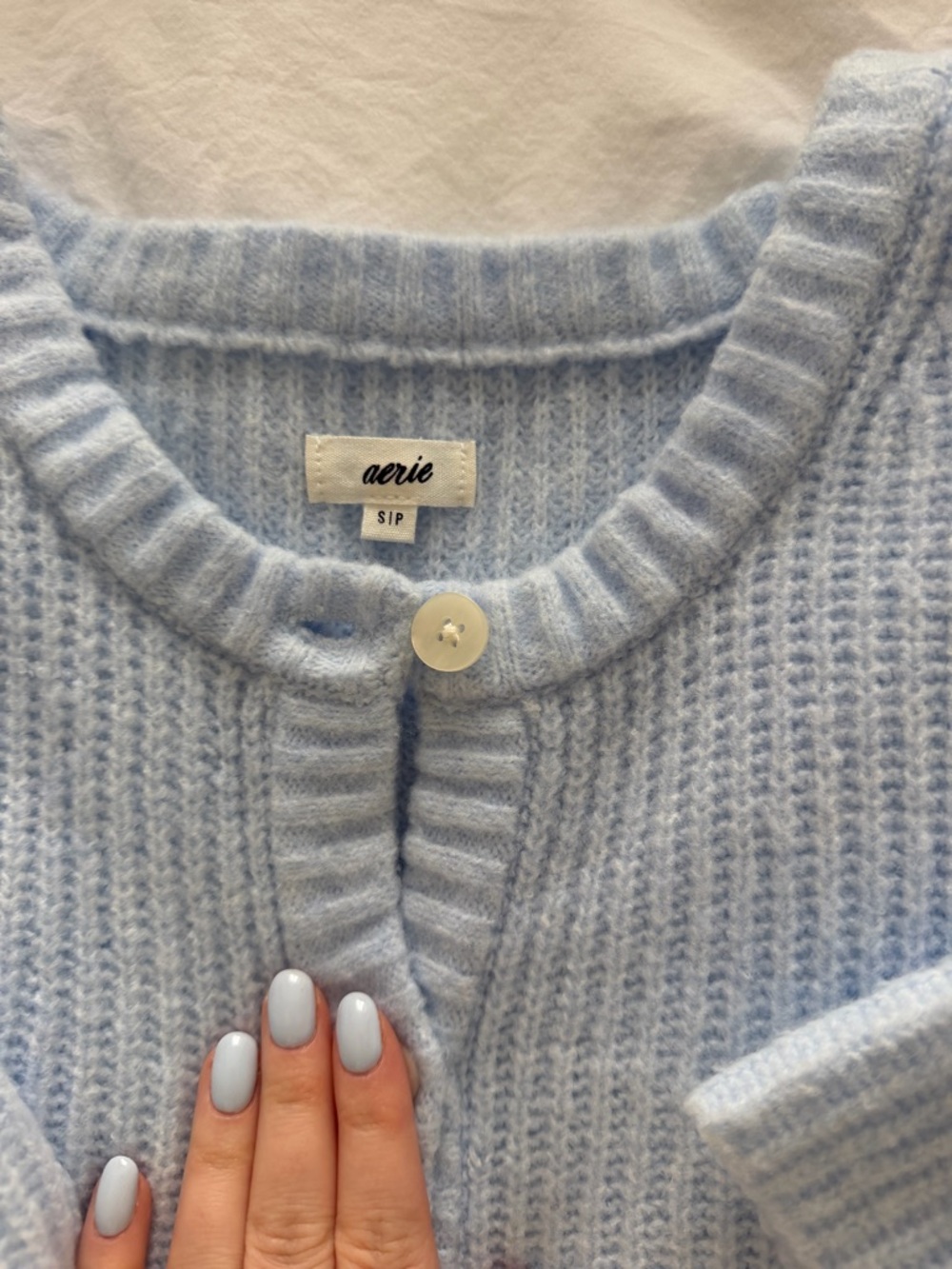 Aerie Unreal Short Sleeve Cardi - Picture 4 of 4